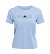 Balance | Damen Premium Organic T-Shirt | Farbe: Blue Soul | Rad&Rucksack