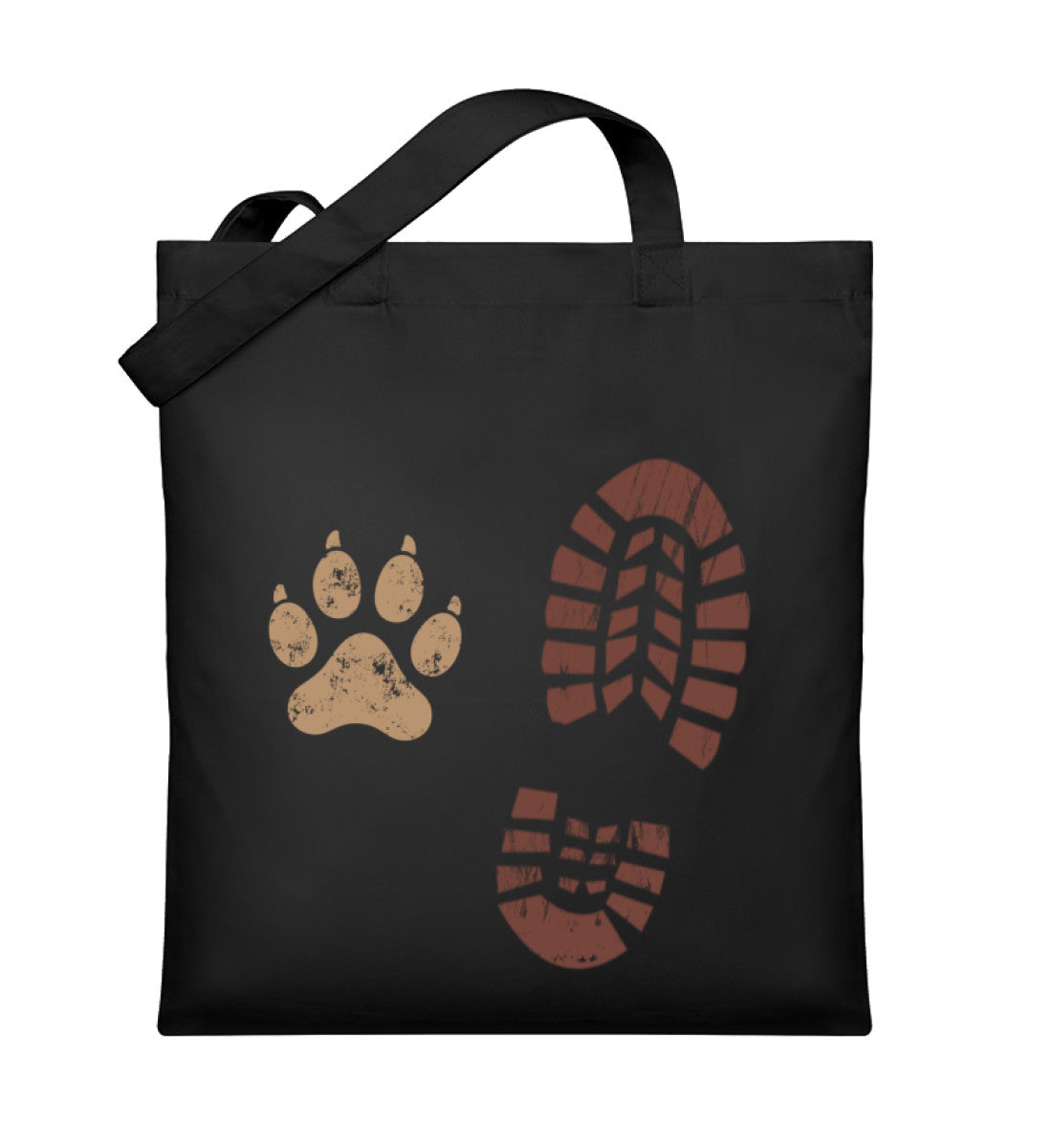 Berg Buddies | Organic Jutebeutel | Farbe: Schwarz | Rad&Rucksack