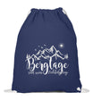 Berg-Tage | Baumwoll Gymsac | Farbe: French Navy | Rad&Rucksack