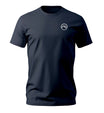 Berge | Herren Premium Organic T-Shirt (Stick) | Farbe: French Navy | Rad&Rucksack