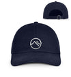 Berge | Organic Herren Cap mit Stick | Farbe: Oxford Navy | Rad&Rucksack