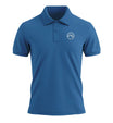 Berge Stick | Unisex Premium Organic Poloshirt | Farbe: Royal Blue | Rad&Rucksack