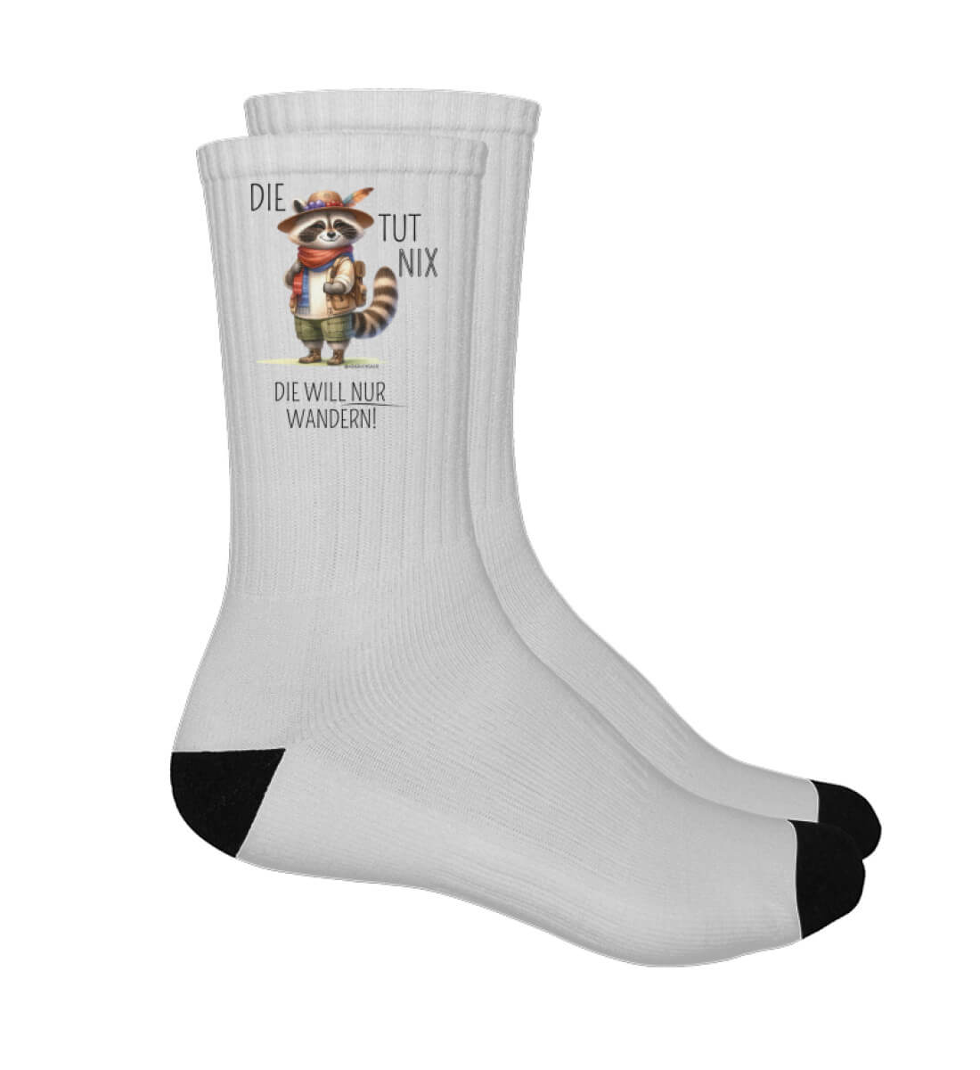 Die tut nix | Sport Socken | Farbe: Sport White | Rad&Rucksack