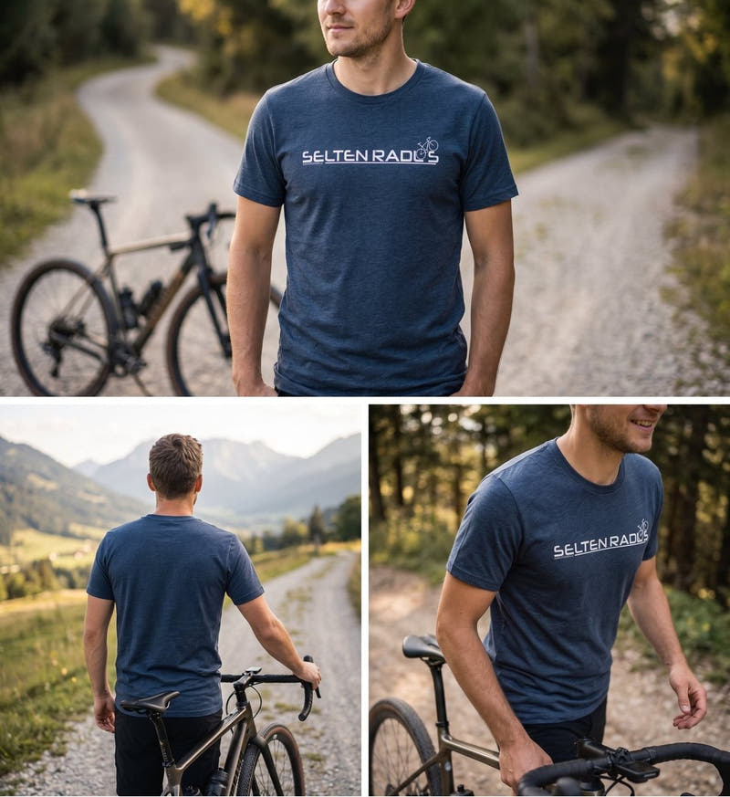 Selten-radlos | Herren Premium Organic T-Shirt von Rad&Rucksack