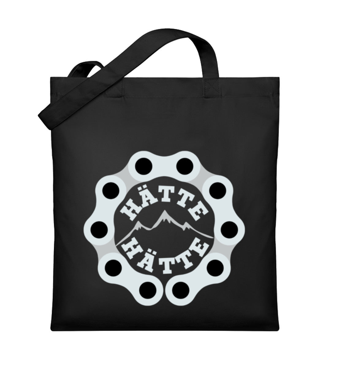 Hätte Hätte | Organic Jutebeutel | Farbe: Schwarz | Rad&Rucksack
