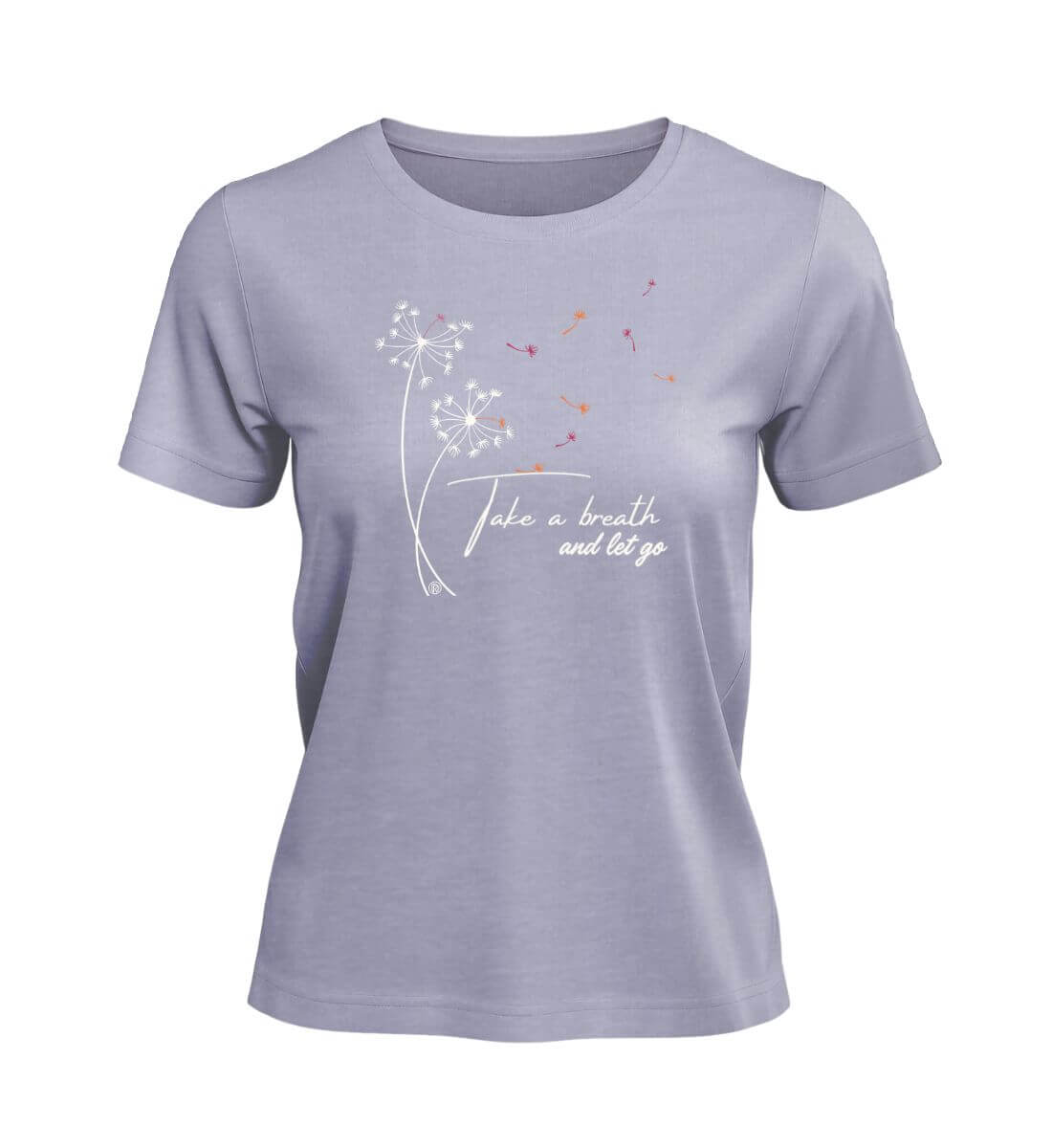 Take a breath | Damen Premium Organic T-Shirt | Farbe: Lavender | Rad&Rucksack