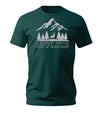 Offline Berg | Herren Premium Organic T-Shirt | Farbe: Glazed Green | Rad&Rucksack