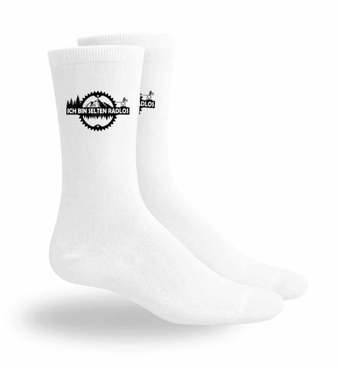 Selten radlos | Sport Socken | Farbe: Sport White | Rad&Rucksack