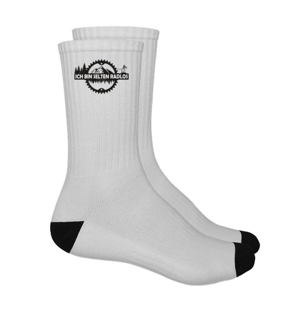 Selten radlos | Sport Socken | Farbe: Sport White | Rad&Rucksack