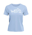 Wander Woman | Damen Premium Organic T-Shirt | Farbe: Blue Soul | Rad&Rucksack