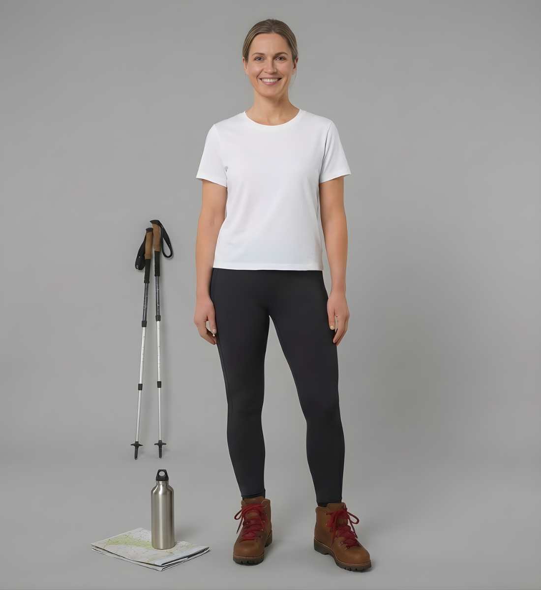 Aperol Gönnerin | Damen Premium Organic T-Shirt (Muser) in White von Rad&Rucksack Model