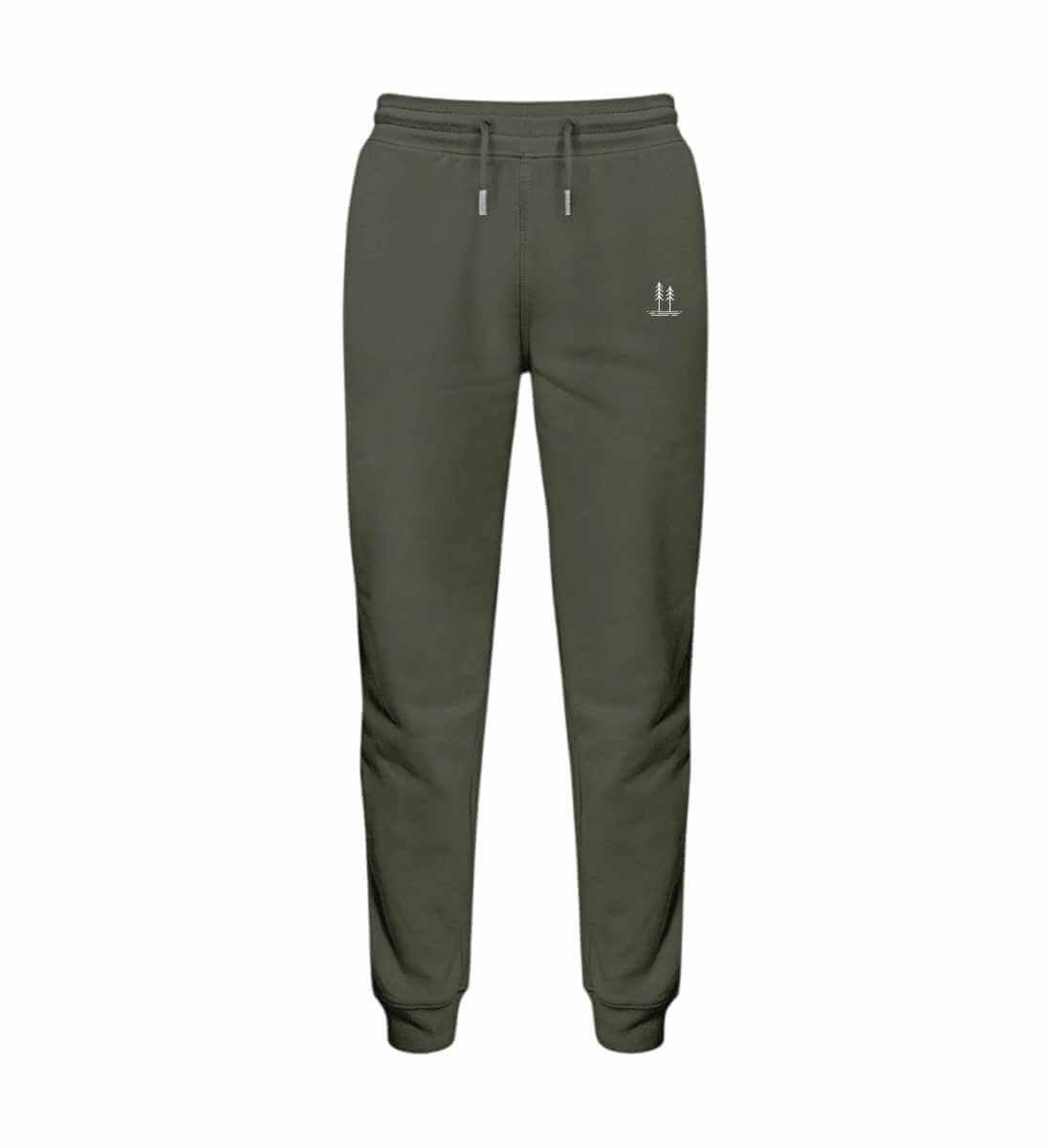 Bäume | Unisex Premium Jogger in Khaki von Rad&Rucksack