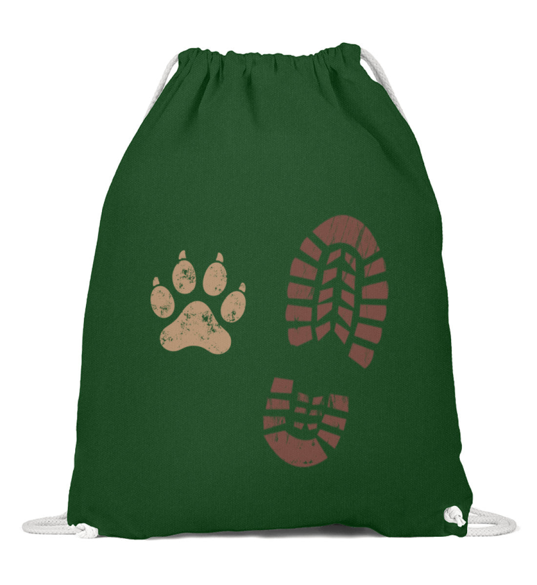 Berg Buddies | Baumwoll Gymsac in Dunkelgrün von Rad&Rucksack