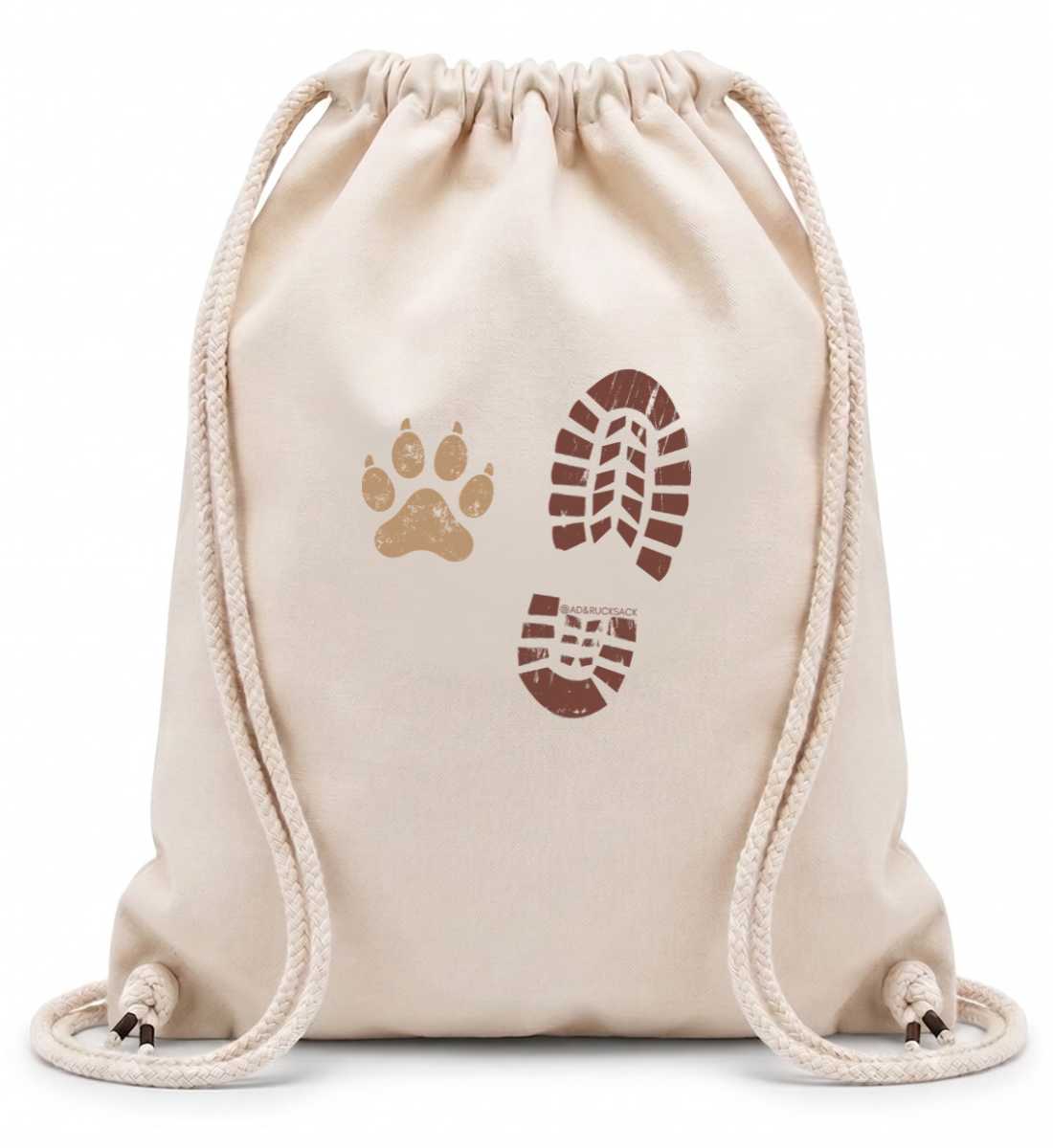 Berg Buddies | Baumwoll Gymsac in Natural von Rad&Rucksack