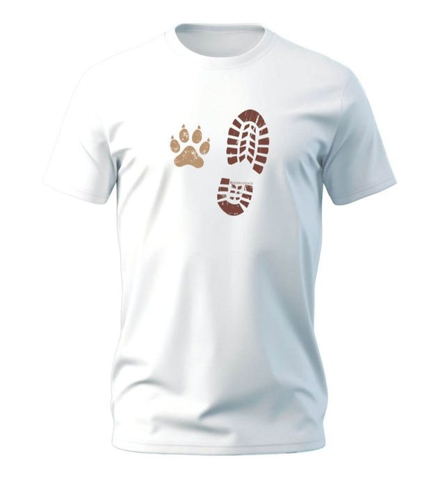 Berg Buddies Bio T-Shirt Herren in Weiß (White) – Produktbild (100% Bio-Baumwolle) von Rad&Rucksack