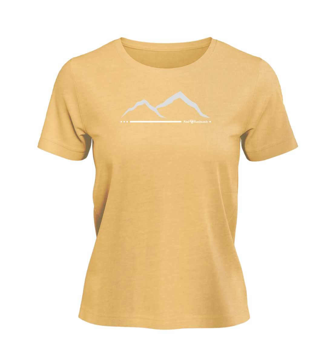 Berg | Damen Premium Organic T-Shirt in Nispero von Rad&Rucksack