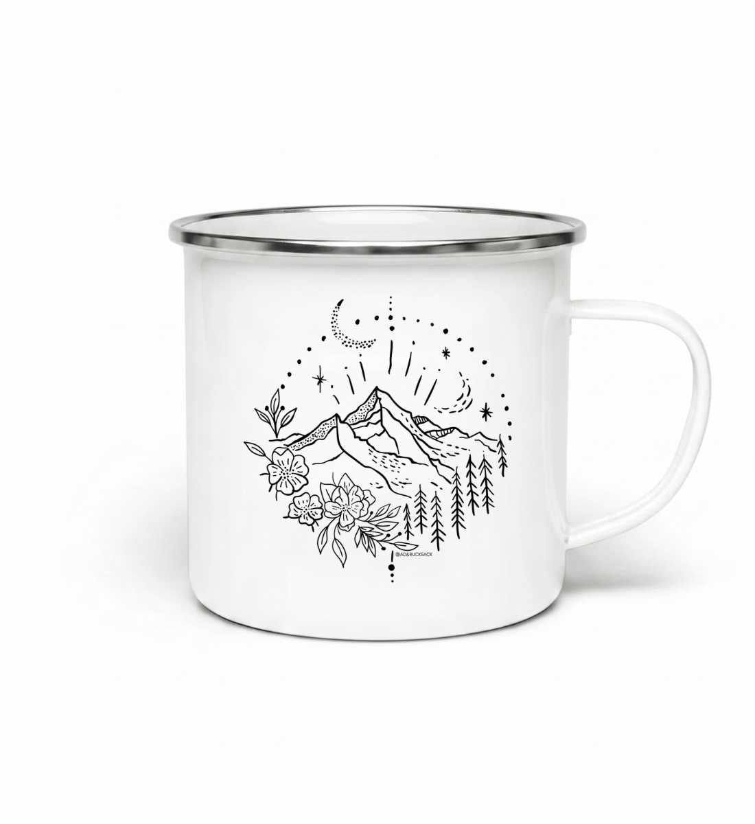 Emaille Tasse | Camping Becher