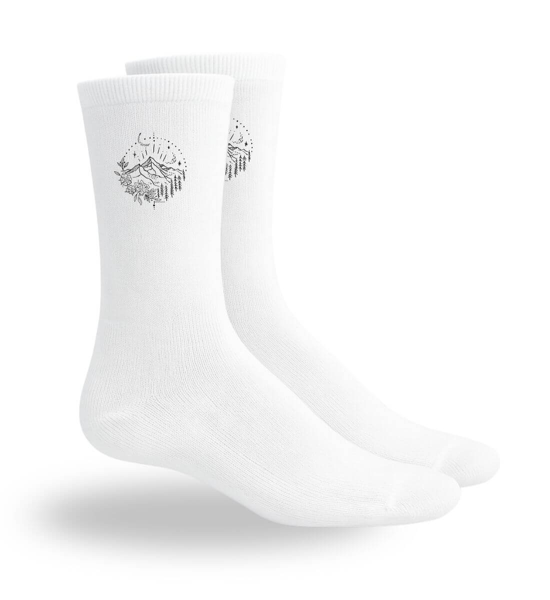 Berg Natur | Sport Socken von Rad&Rucksack - am Model präsentiert