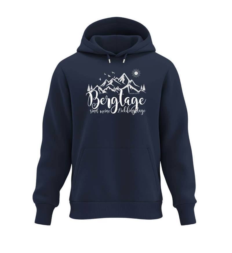Berg-Tage | Damen Organic Hoodie von Rad&Rucksack