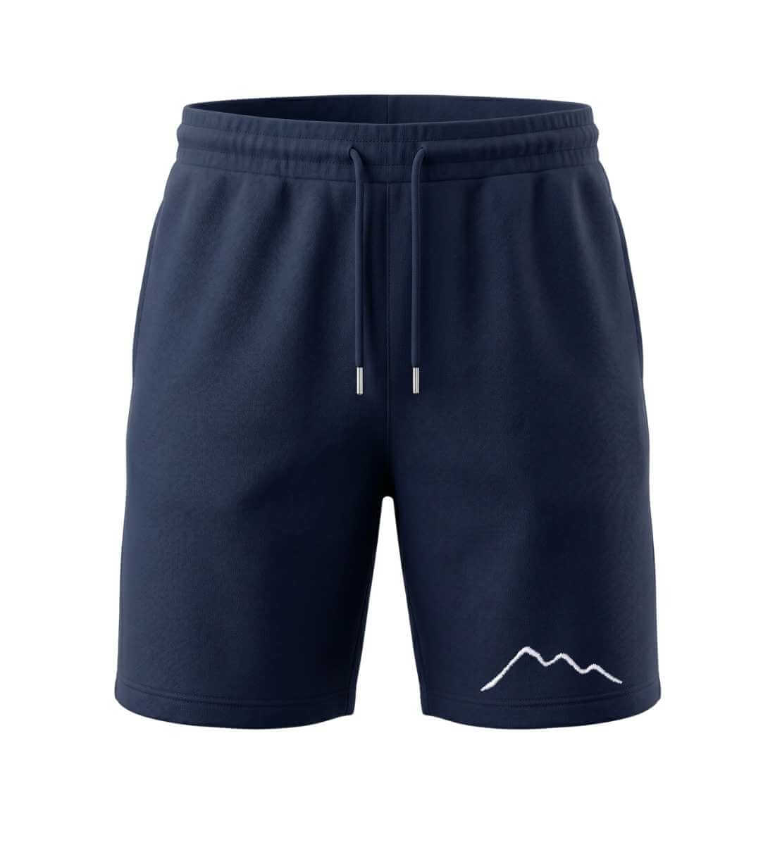 Berge Stick | Unisex Organic Shorts in French Navy von Rad&Rucksack
