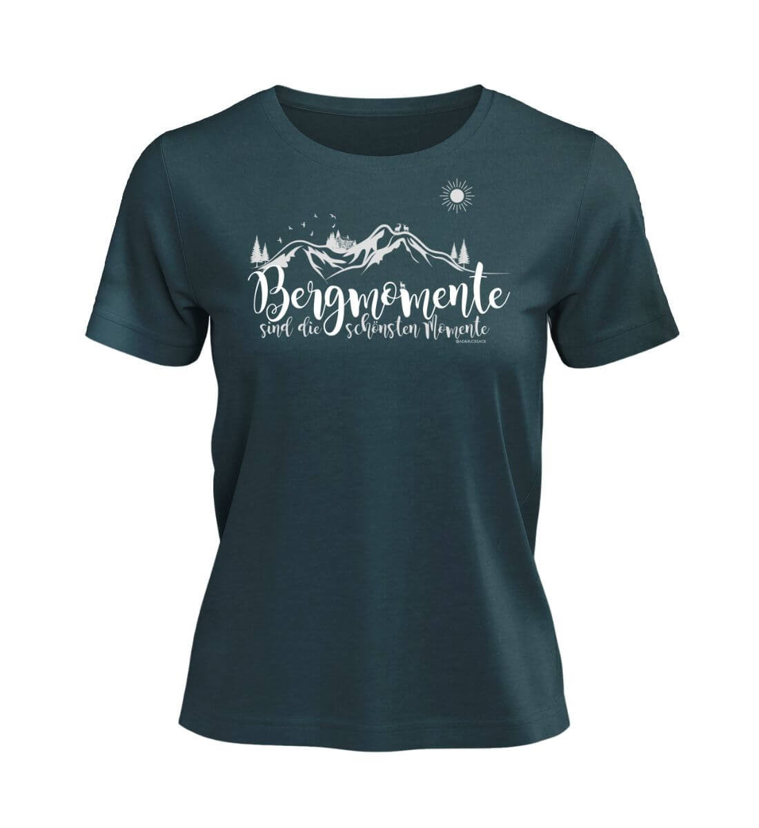 Bergmomente | Damen Premium Organic T-Shirt in Stargazer von Rad&Rucksack
