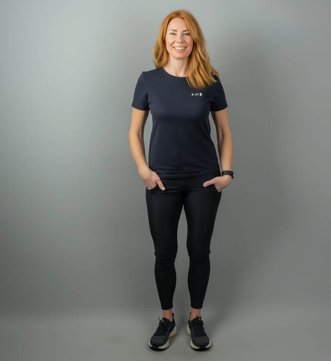 Bier Bike Sonne | Damen Premium Organic T-Shirt (Stick) von Rad&Rucksack - am Model präsentiert