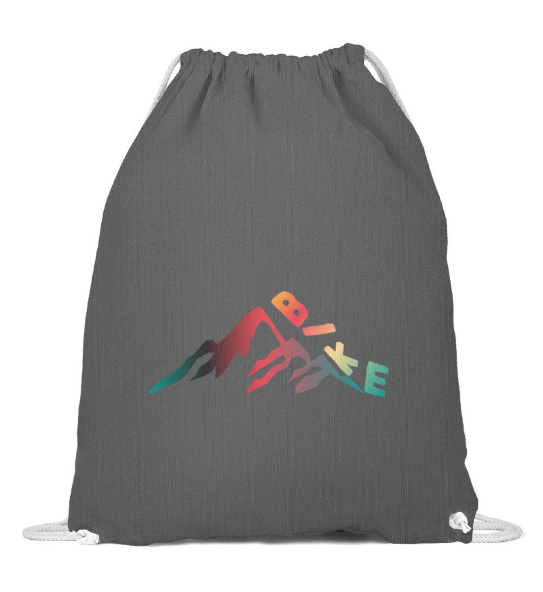 Bike | Baumwoll Gymsac in Grafit Grau von Rad&Rucksack