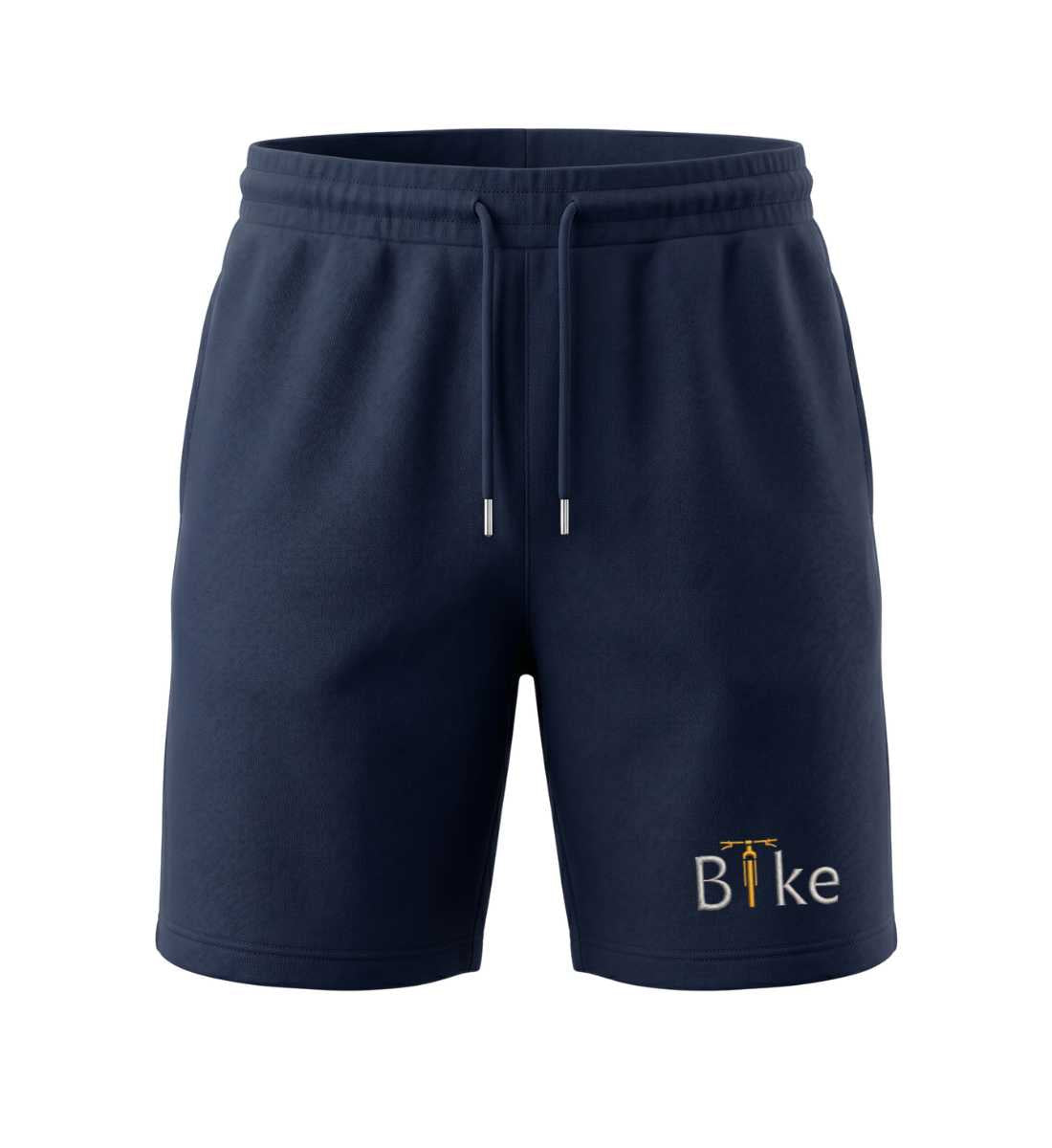 Bike Stick | Unisex Organic Shorts von Rad&Rucksack - am Model präsentiert