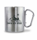 Bock auf Berg | Edelstahltasse mit Karabinergriff