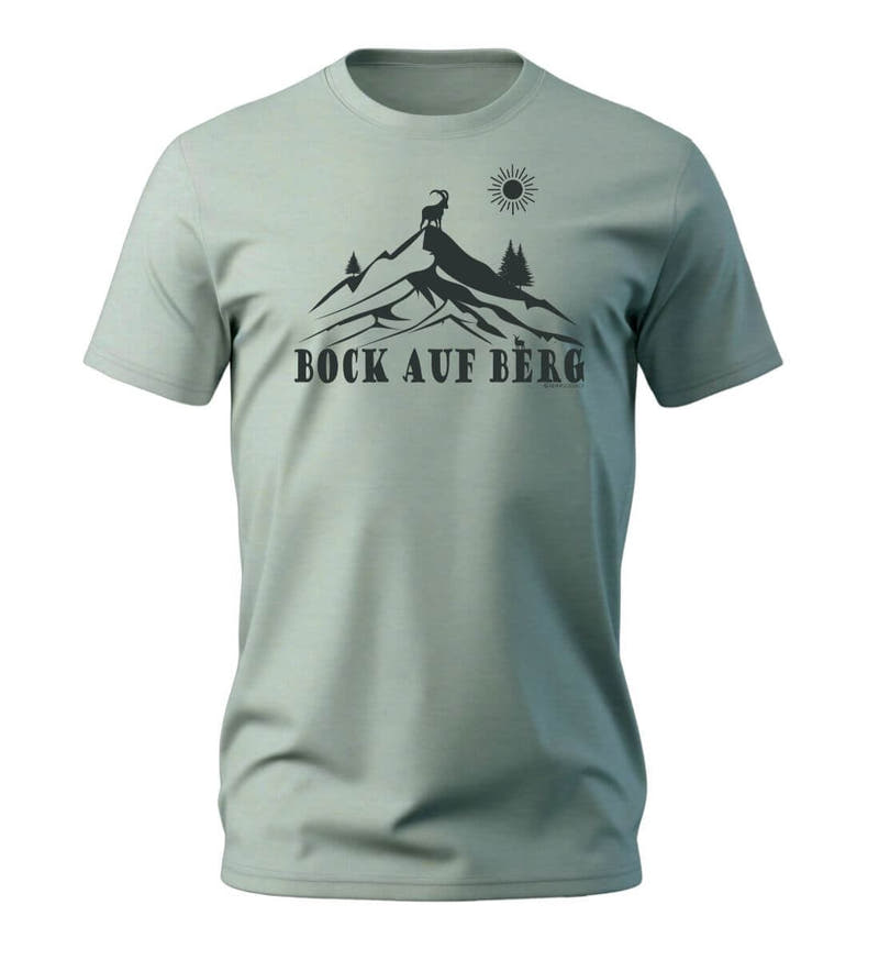 Bock auf Berg | Herren Premium Organic T-Shirt von Rad&Rucksack