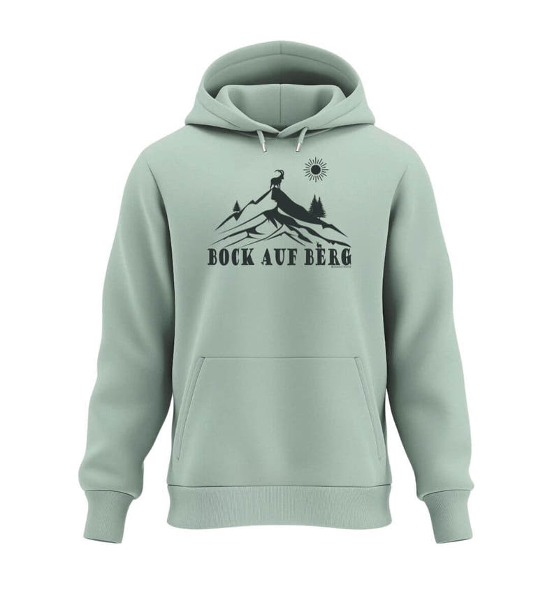 Bock auf Berg | Unisex Organic Hoodie von Rad&Rucksack