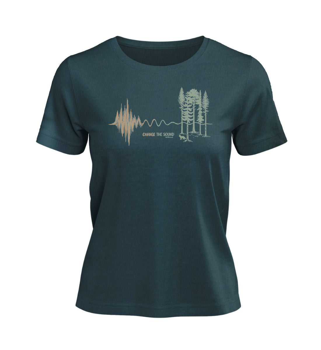 Change the Sound | Damen Premium Organic T-Shirt in Stargazer von Rad&Rucksack