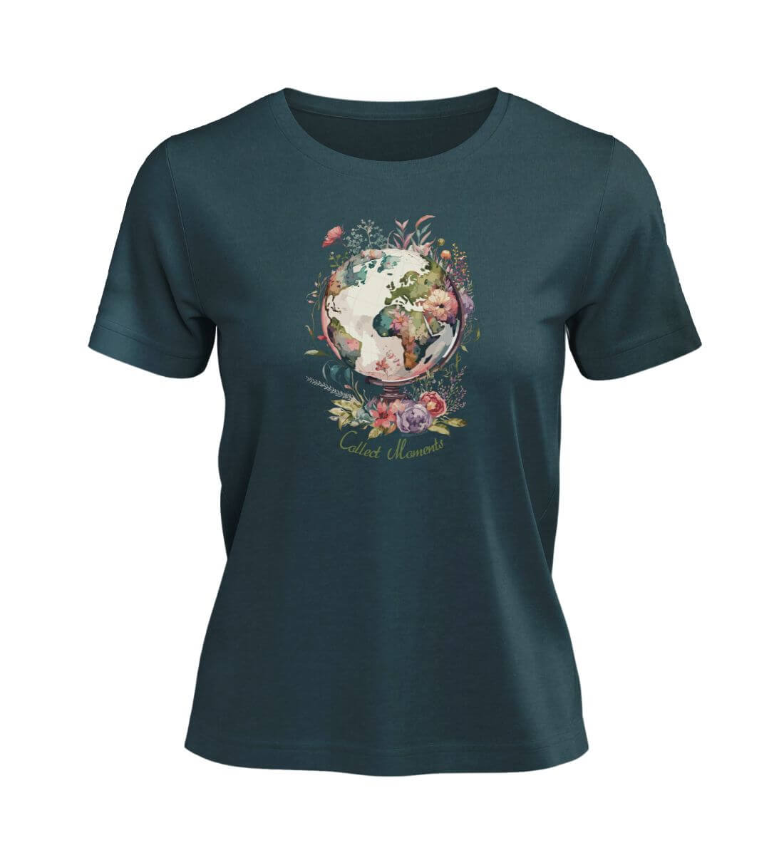 Collect Moments | Damen Premium Organic T-Shirt in Stargazer von Rad&Rucksack