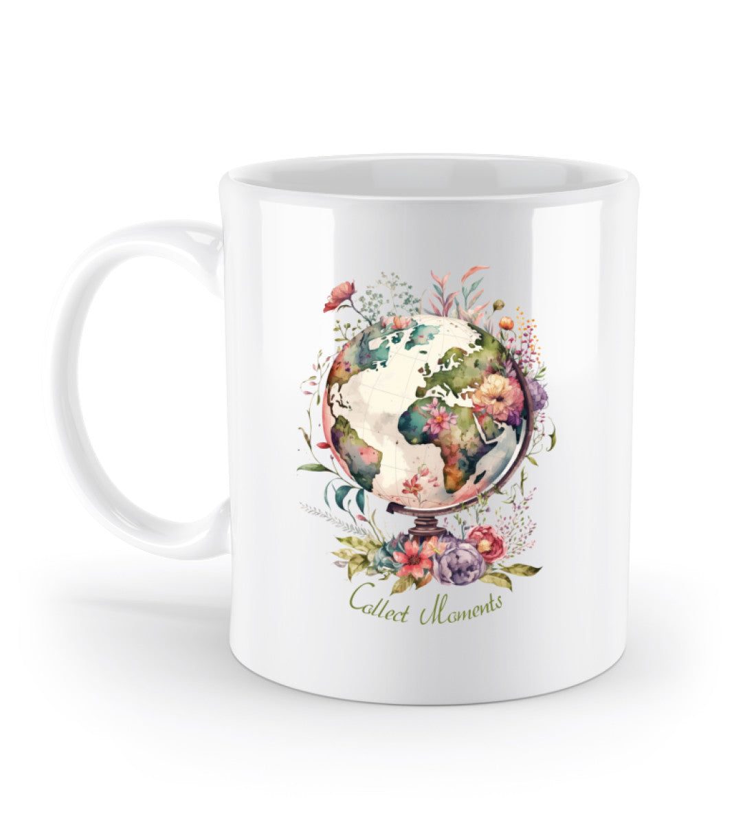Collect Moments | Kaffeetasse in Weiß von Rad&Rucksack
