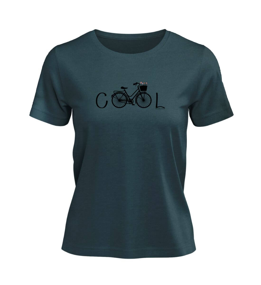 Cool Bike | Damen Premium Organic T-Shirt in Stargazer von Rad&Rucksack