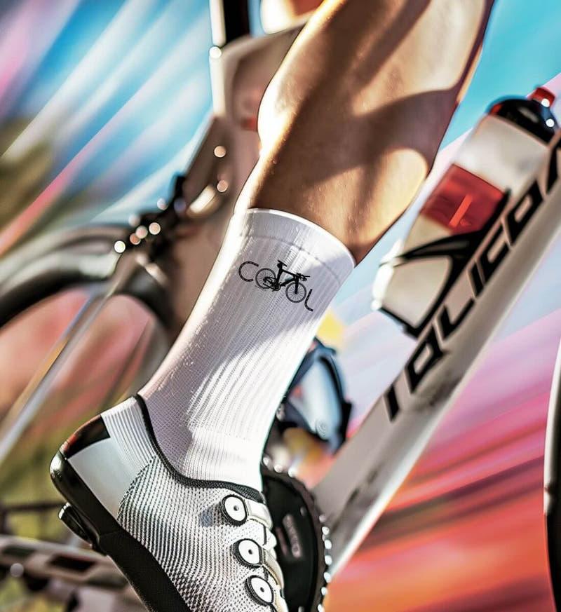 Cool Bike | Sport Socken von Rad&Rucksack - weitere Modelansicht 2