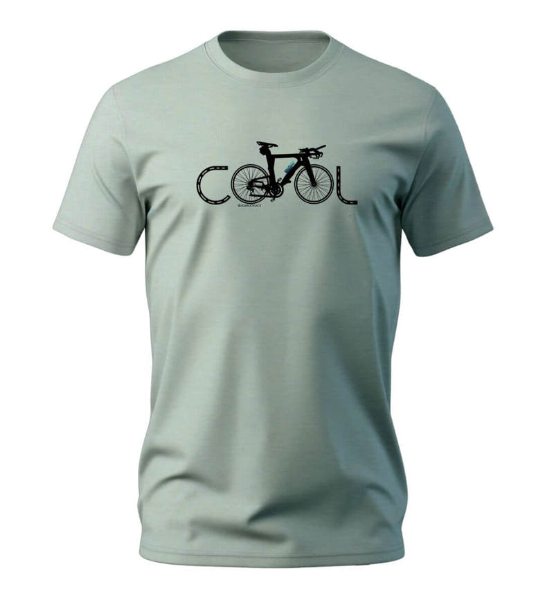 Cool Bikes | Herren Premium Organic T-Shirt in Aloe von Rad&Rucksack