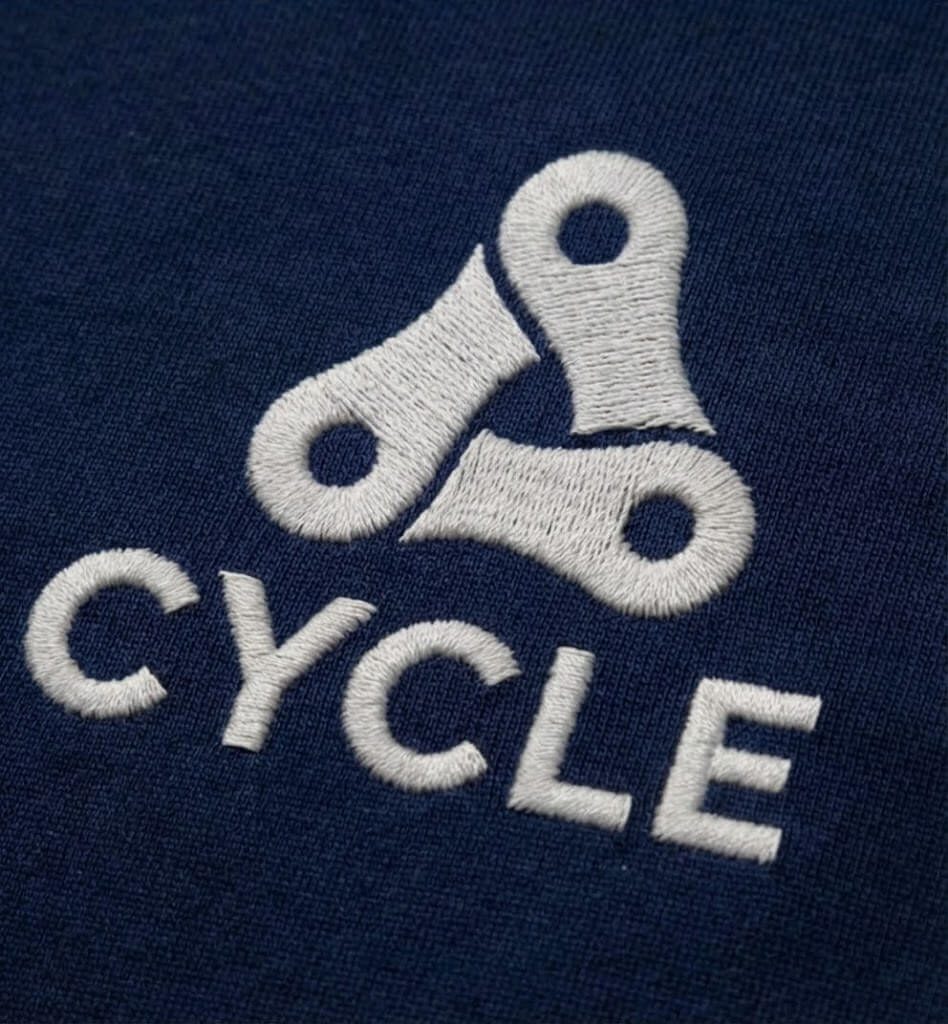 Fahrrad Cylce | Damen Premium Organic T-Shirt (Stick) von Rad&Rucksack - am Model präsentiert