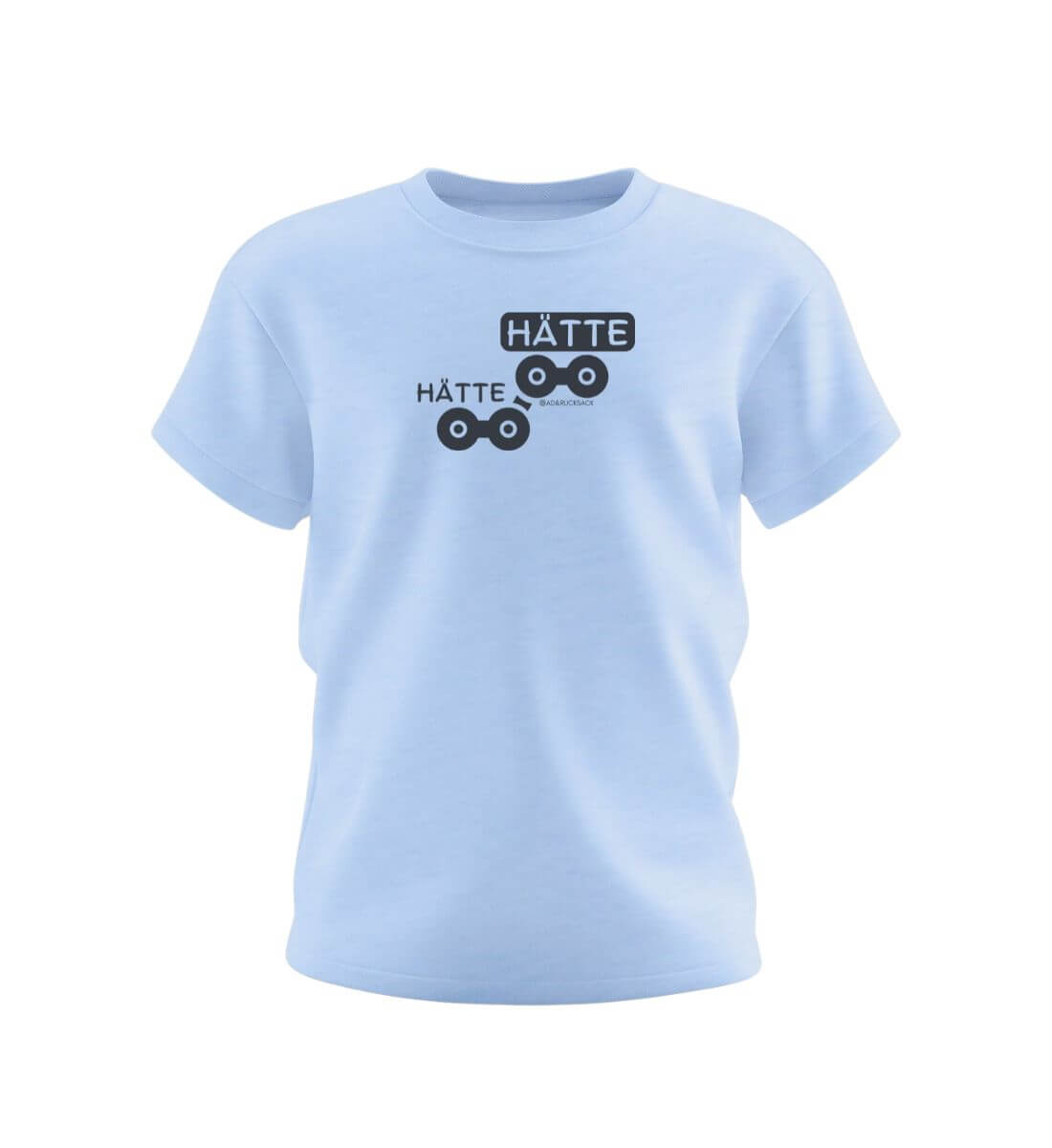 Fahrrad Hätte Kids | Kinder Premium Organic T-Shirt in Blue Soul von Rad&Rucksack