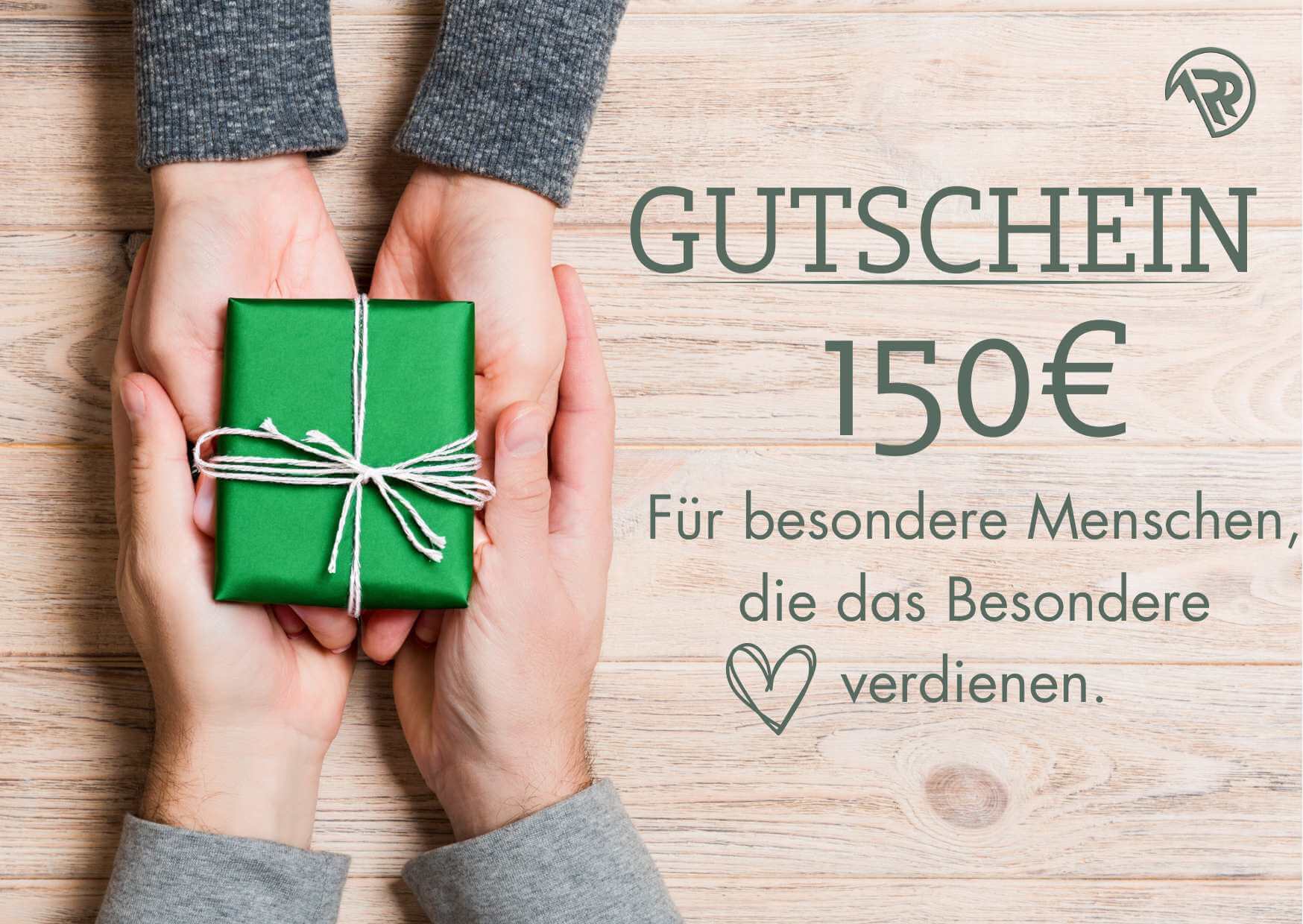 Geschenkgutscheine - Geschenkideen die Freude machen! 150,00 € von Rad&Rucksack - am Model präsentiert