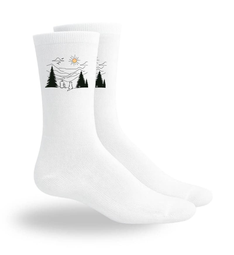Hundepapa | Sport Socken von Rad&Rucksack - am Model präsentiert
