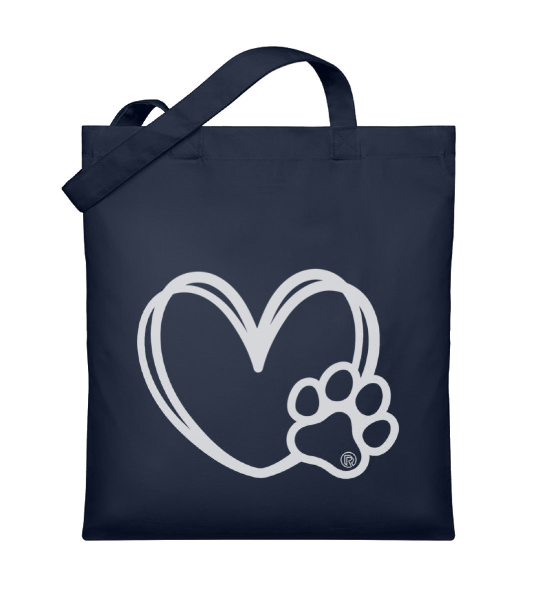 Hundverliebt | Organic Jutebeutel in French Navy von Rad&Rucksack