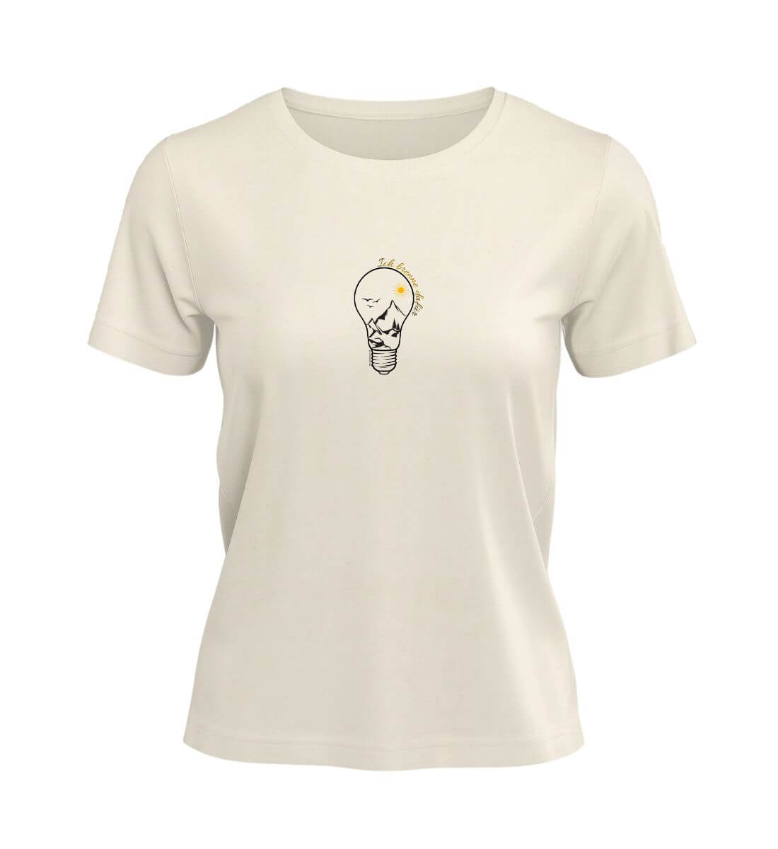 Ich brenne dafür | Damen Premium Organic T-Shirt in Natural Raw von Rad&Rucksack
