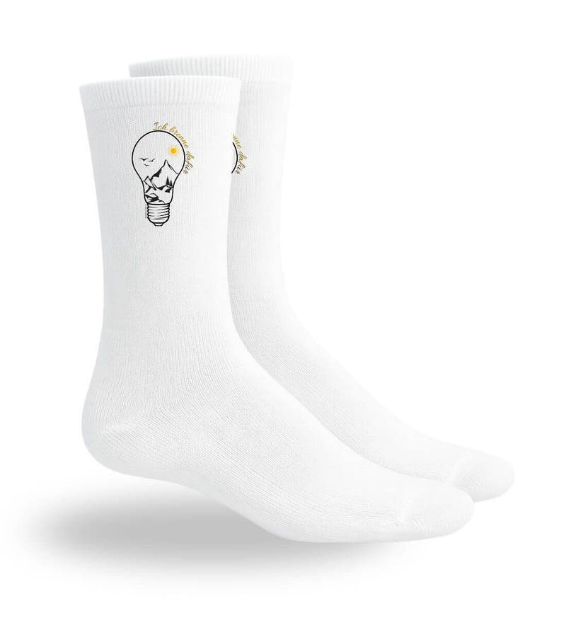 Ich brenne dafür | Sport Socken von Rad&Rucksack