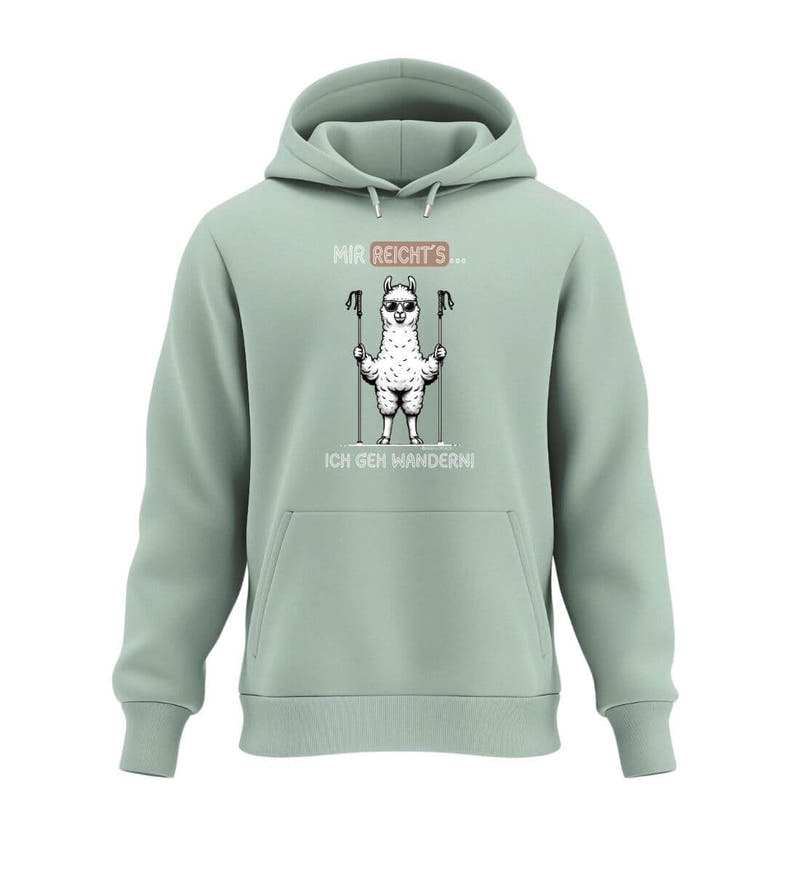 Mir reichts ich geh wandern | Unisex Organic Hoodie von Rad&Rucksack