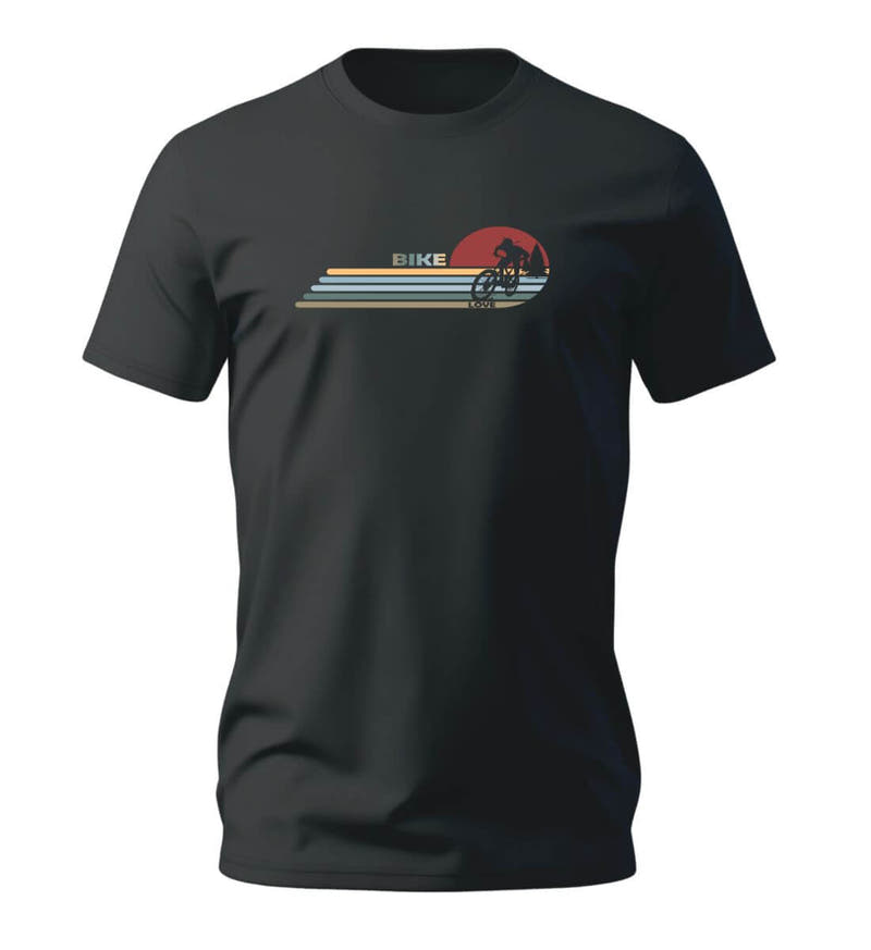 Mountain Bike | Herren Premium Organic T-Shirt in Schwarz von Rad&Rucksack