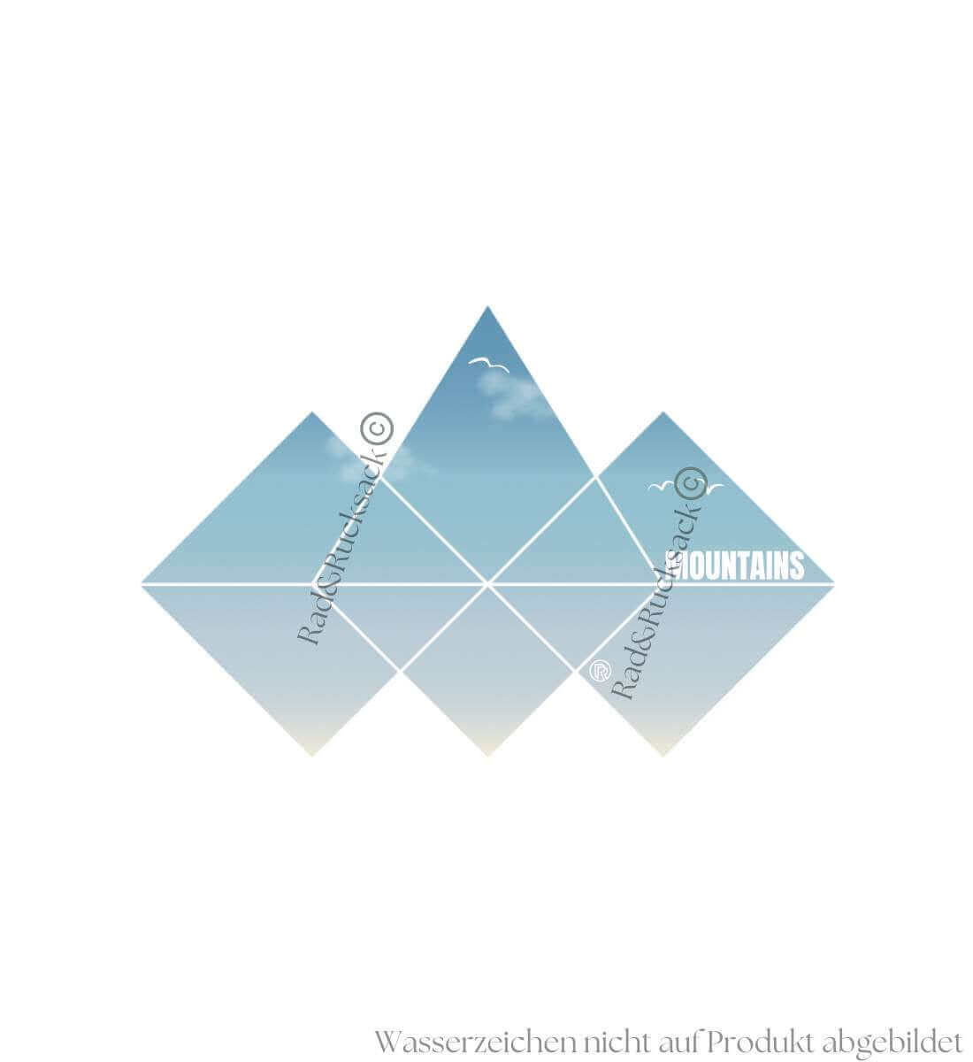 Mountain | Unisex Organic Pullover von Rad&Rucksack - Detailansicht