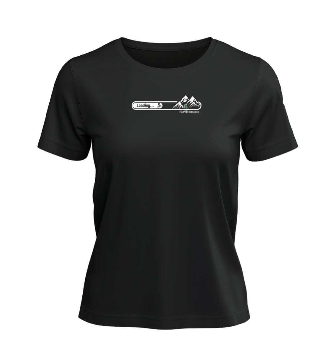 MTB Loading | Damen Premium Organic T-Shirt von Rad&Rucksack - Detailansicht
