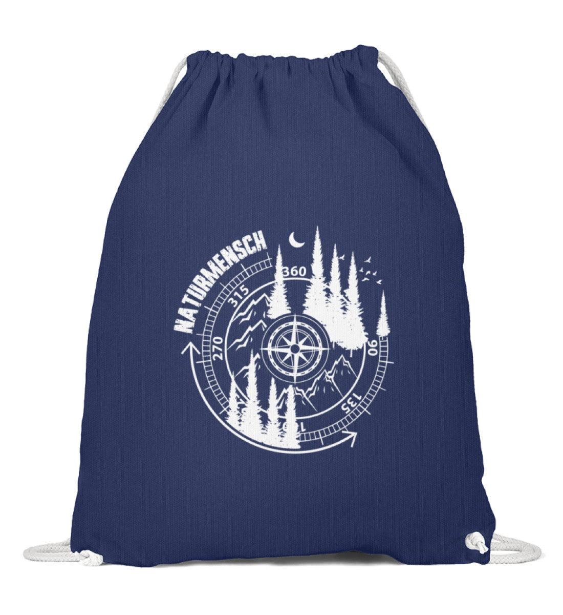 Naturmensch | Baumwoll Gymsac in French Navy von Rad&Rucksack
