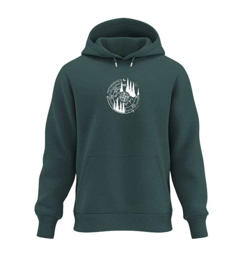 Naturmensch | Unisex Organic Hoodie von Rad&Rucksack